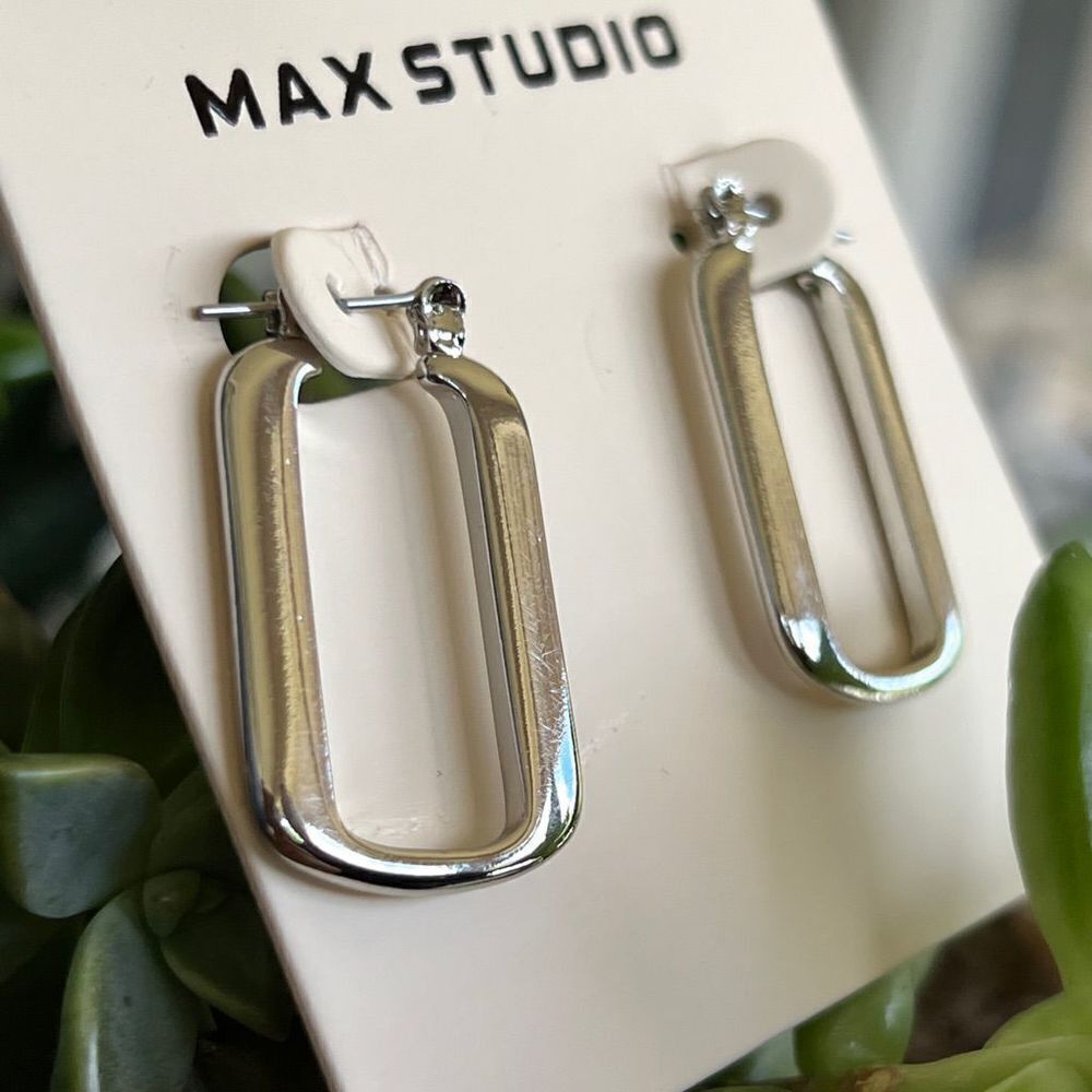 Dangle Silver Max Studio Earrings $16ea / 3 For $25